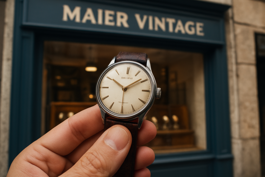 Avis sur Maier Vintage : ce que valent vraiment ses montres vintage à Lyon