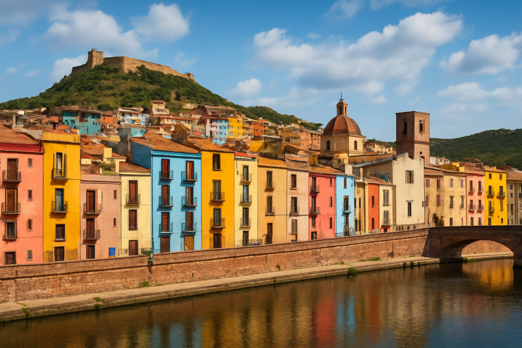 Bosa en Sardaigne : avis sur cette perle authentique et ses maisons colorées