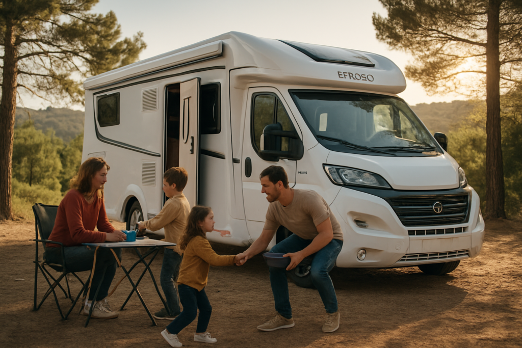 Camping-car Etrusco Avis : Design et Confort pour Voyages en Famille